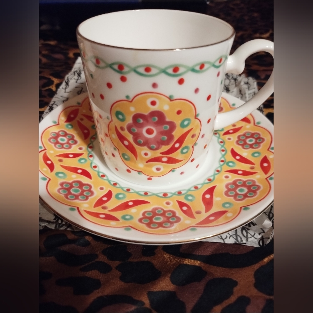 Vintage YSL Collection Coffee Cup Set